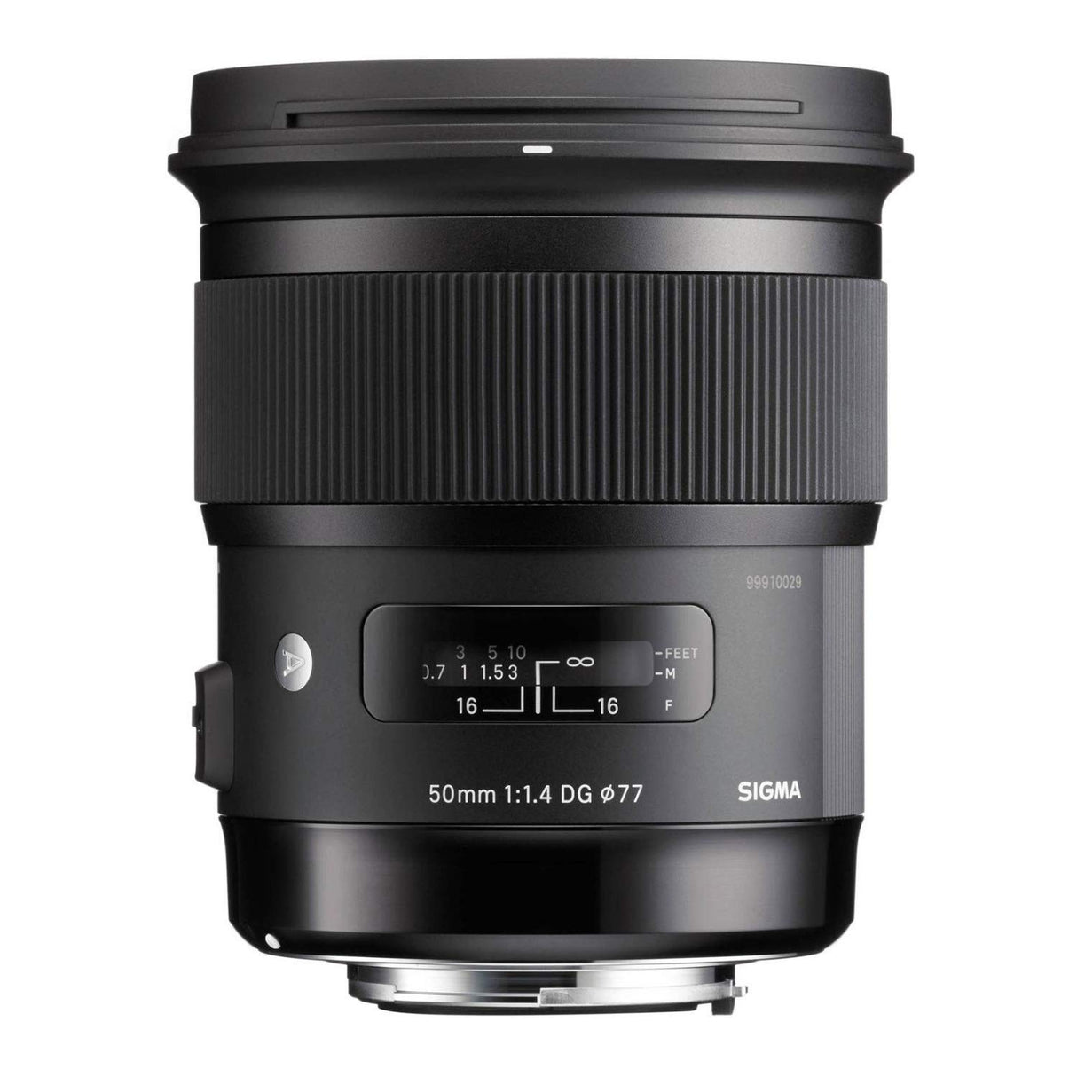 Sigma 50 mm f/1.4 - Objetivo para Nikon (50mm, f/1.4, zoom óptico 1x, 77 mm), color negro