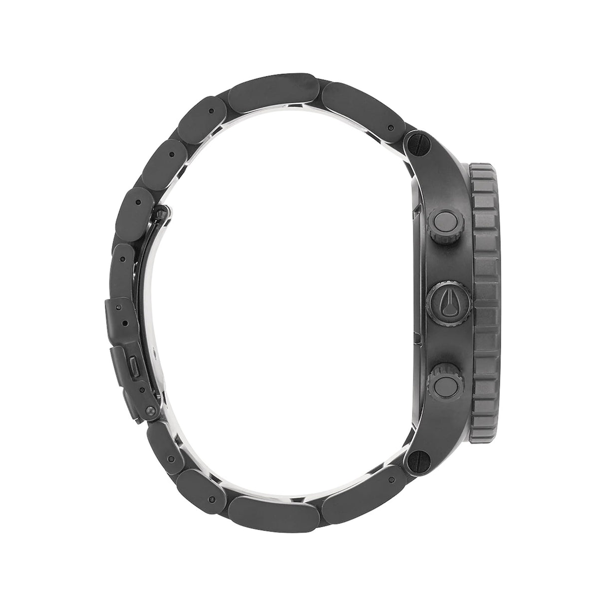 Nixon Reloj Analógico para Hombres de Cuarzo japonés con Correa en Acero Inoxidable A1389-632-00