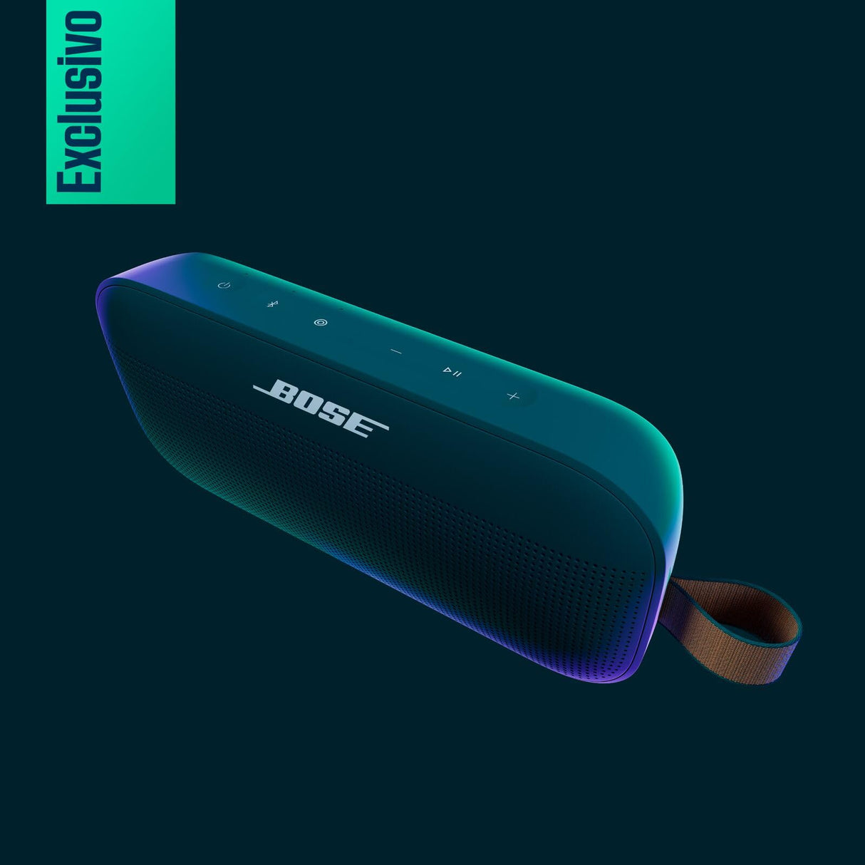 Bose SoundLink Flex (2.ª Gen.), Altavoz portátil inalámbrico con Bluetooth pequeño y Potente para Fiestas al Aire Libre, hasta 12 h de autonomía, Resistente al Agua IP67 y al Polvo, Azul crepúsculo