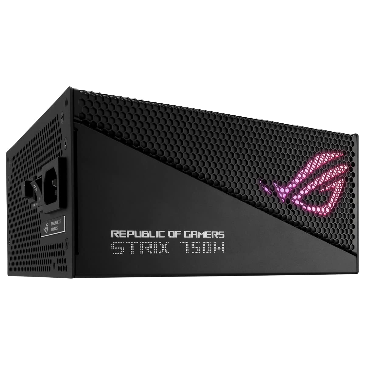 ROG Strix 750W Gold Aura Edition - Fuente de alimentación modular (80+ Gold, ATX 3.0, Lambda A++, compatible con PCIe Gen 5.0, ventilador Axial-tech, Aura Sync, 10 años de garantía)