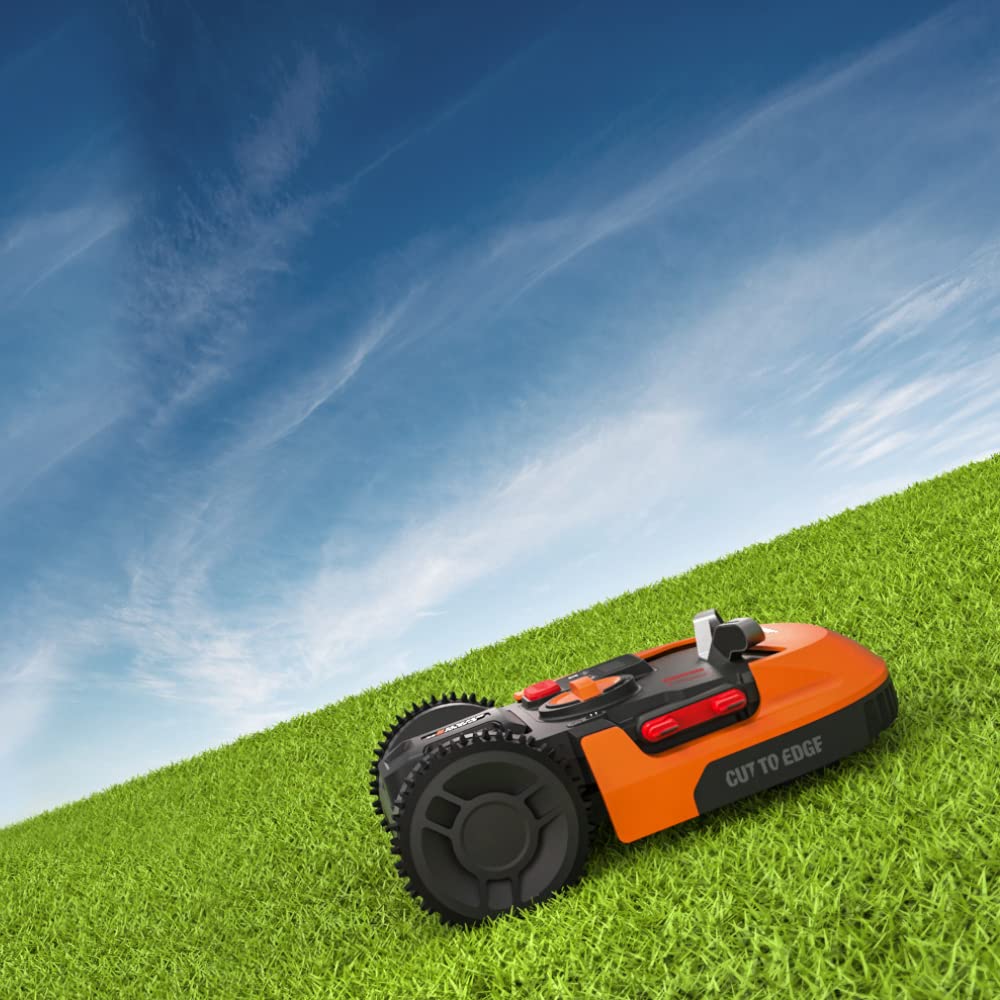 WORX WR167E tondeuse à gazon Tondeuse à gazon robot Batterie Noir, Orange