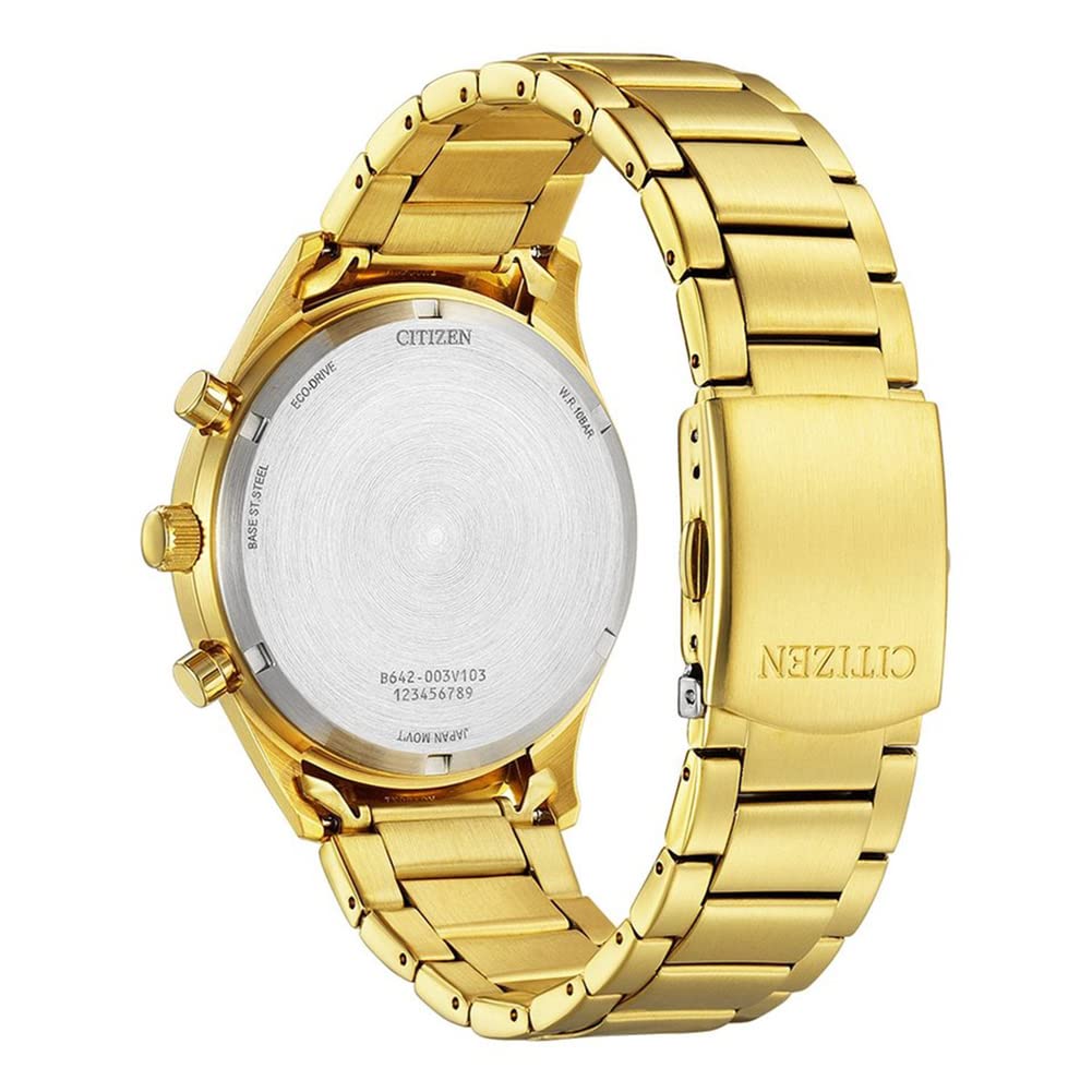 Citizen Reloj Cronógrafo para Hombres de Eco-Drive con Correa en Acero Inoxidable CA7022-87E