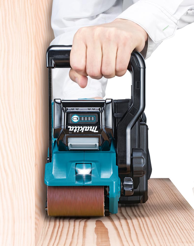 Makita BS001GZ01 - Lijadora de banda sin escobillas XGT de iones de litio de 40 V máx. se suministra en una funda Makpac, baterías y cargador no incluidos
