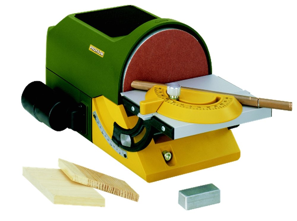 PROXXON 2227060 2227060-Lijadora Disco TG 125/e, 140 W, 230 V, Verde