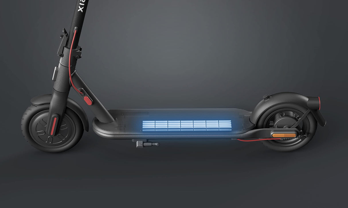 Xiaomi Electric Scooter 4 Pro, Indicadores de dirección Integrados, candado Incluido, autonomía 55 km, Cuerpo de Aluminio aeroespacial, Carga magnética, neumáticos sin cámara autosellantes de 10