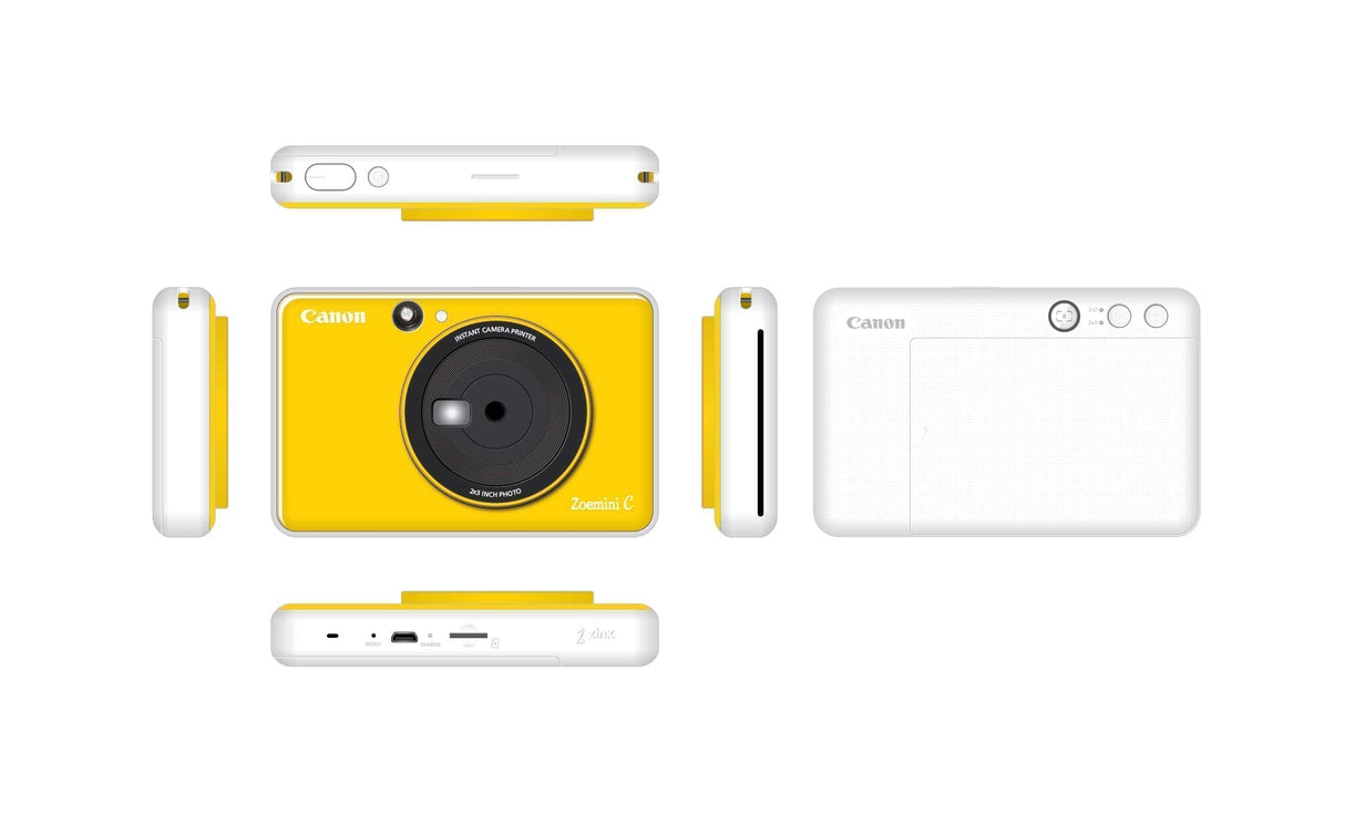 Canon Zoemini C, Cámara Instantánea, Bluetooth, Tamaño Único, Abeja