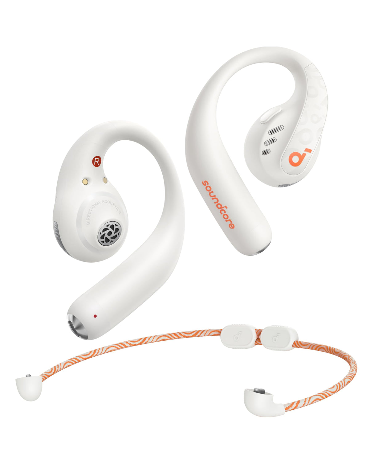 Soundcore by Anker AeroFit Pro Auriculares Bluetooth Inalámbricos de Conducción de Aire, Muy Cómodos, Ergonómicos, Ajuste Seguro, Sonido Rico con LDAC, Bluetooth 5.3, IPX5, 46H, Control con App