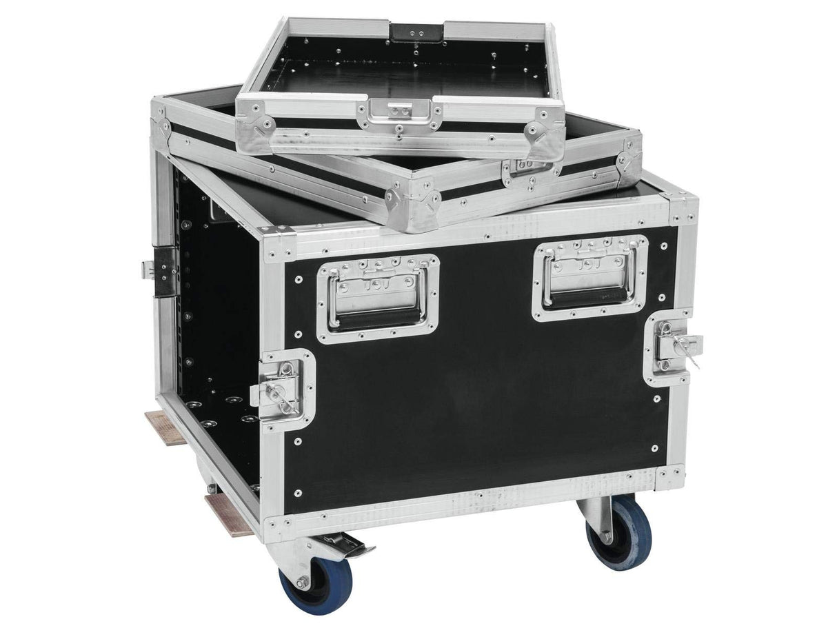 Roadinger 30109190 Strada Ingersoll Rack Profi Km 6U 55 centímetros con ruedas