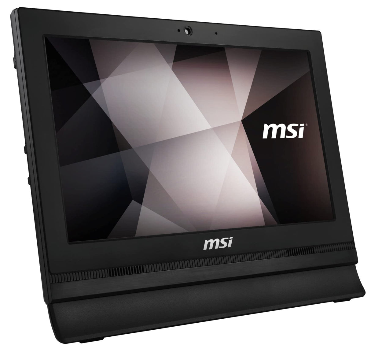 MSI Pro 16T 10M-079XEU, Ordenador All In One 16” HD, Intel Celeron 5205U, 4GB DDR4, 256G M.2 PCIe SSD, sin Sistema operativo, Color Negro