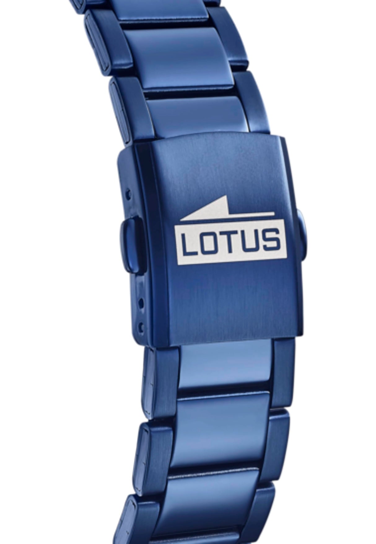Lotus Reloj Hombre 18680/2 Chrono Caja de Acero Inoxidable 316l Azul Correa de Acero Inoxidable 316l Azul
