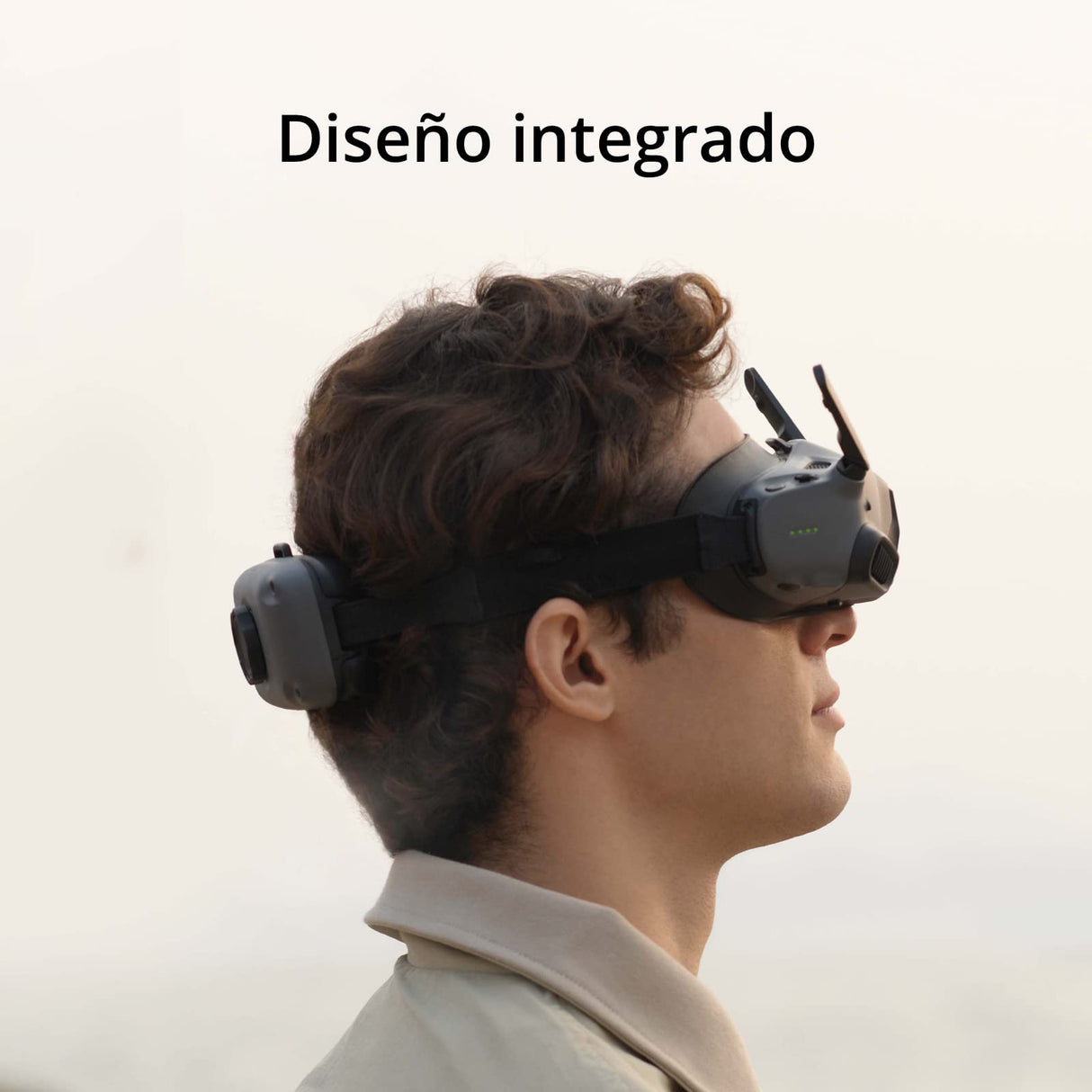 DJI - Pack de movimiento Goggles Integra - Control de movimientos inmersivo, gafas FPV ligeras y portátiles con diseño integrado, pantallas micro-OLED, transmisión de vídeo O3+, HD con baja latencia