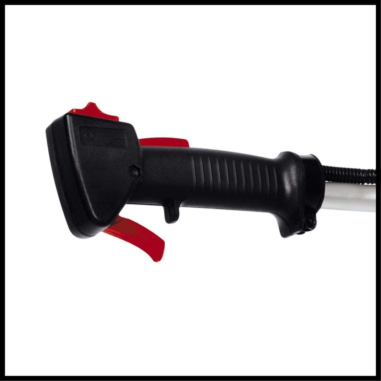Einhell Desbrozadora de gasolina GC-BC 25/1 I AS (0.6 kW, motor de dos tiempos de baja vibración, manillar, cuchilla de 3 dientes + bobina de doble hilo con inclinación automática, arranque rápido)