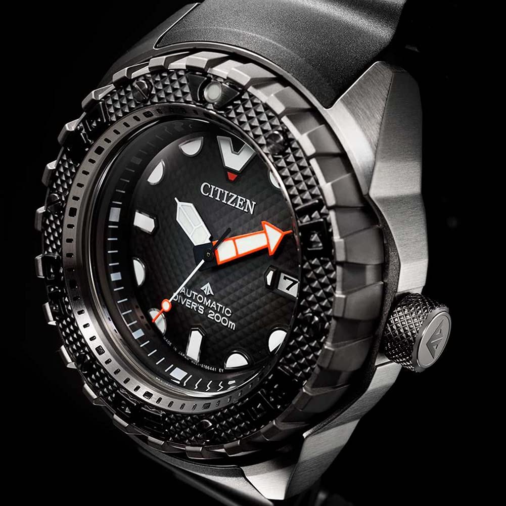 Citizen Reloj Analógico para Hombres de Automático con Correa en Titanio NB6004-83E