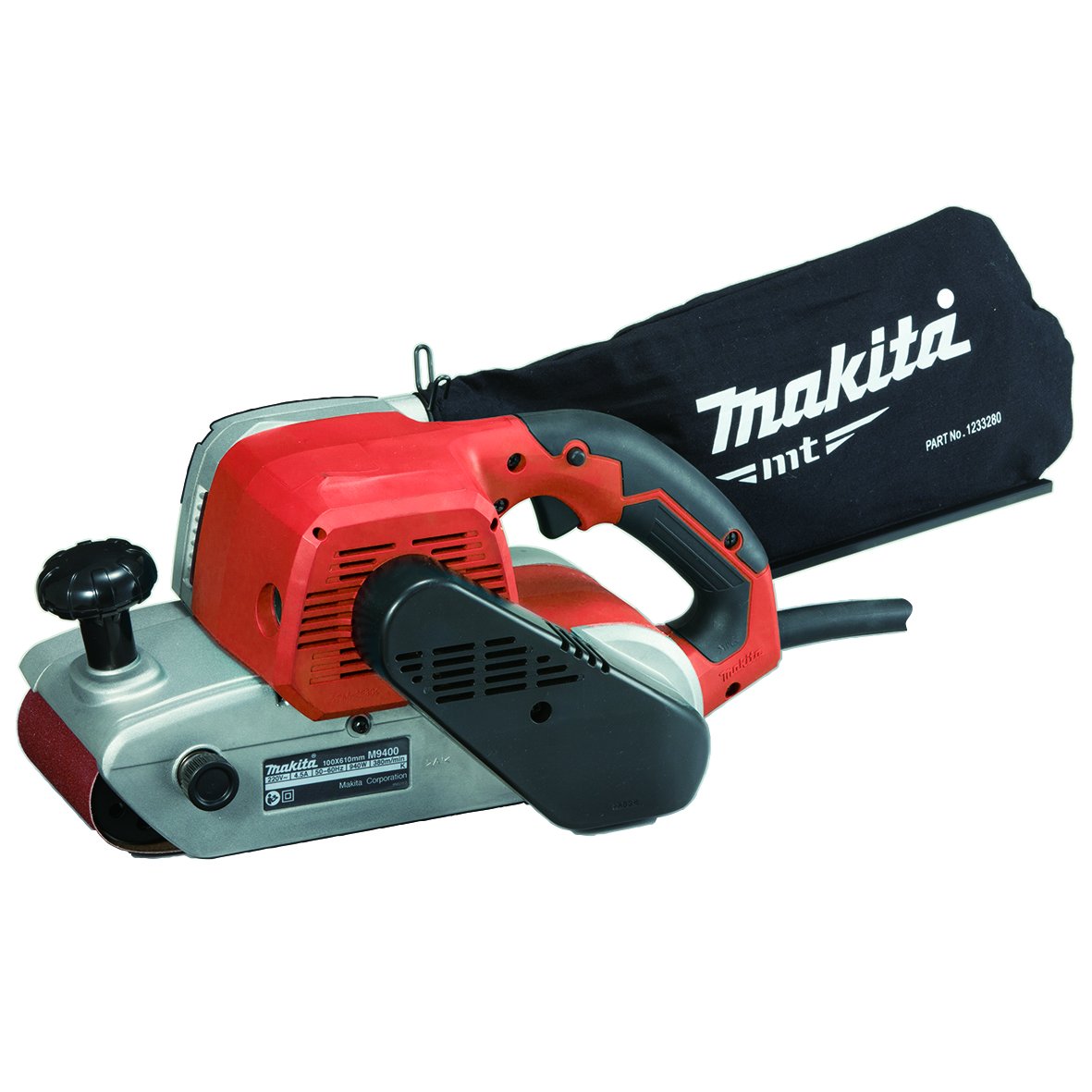 Diverse M9400 Rojo/Negro – Lijadora de banda