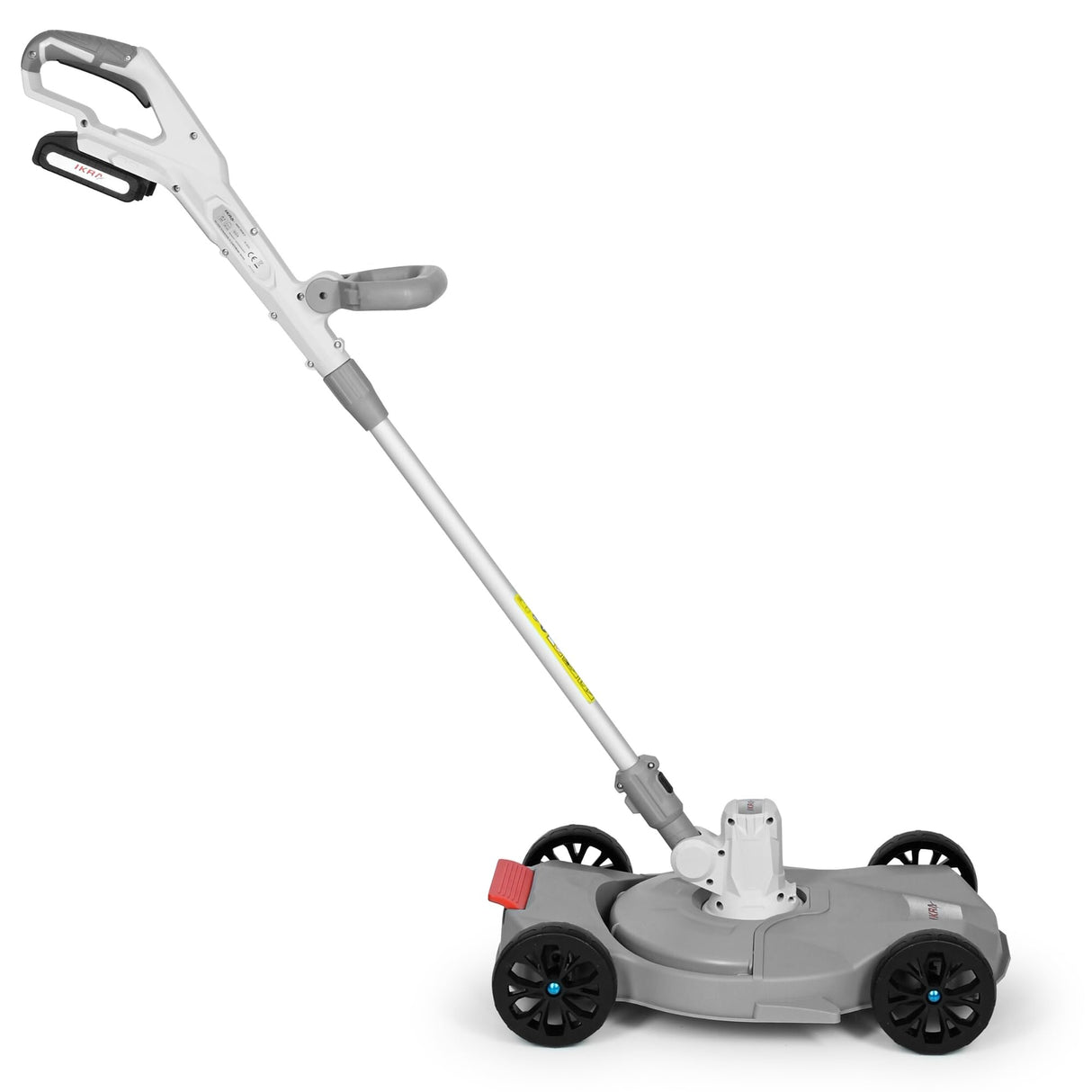 IKRA 2en1 cortabordes cortacésped sin Cable IART 2030 F Incl. batería, Cargador y 3 carretes de Hilo