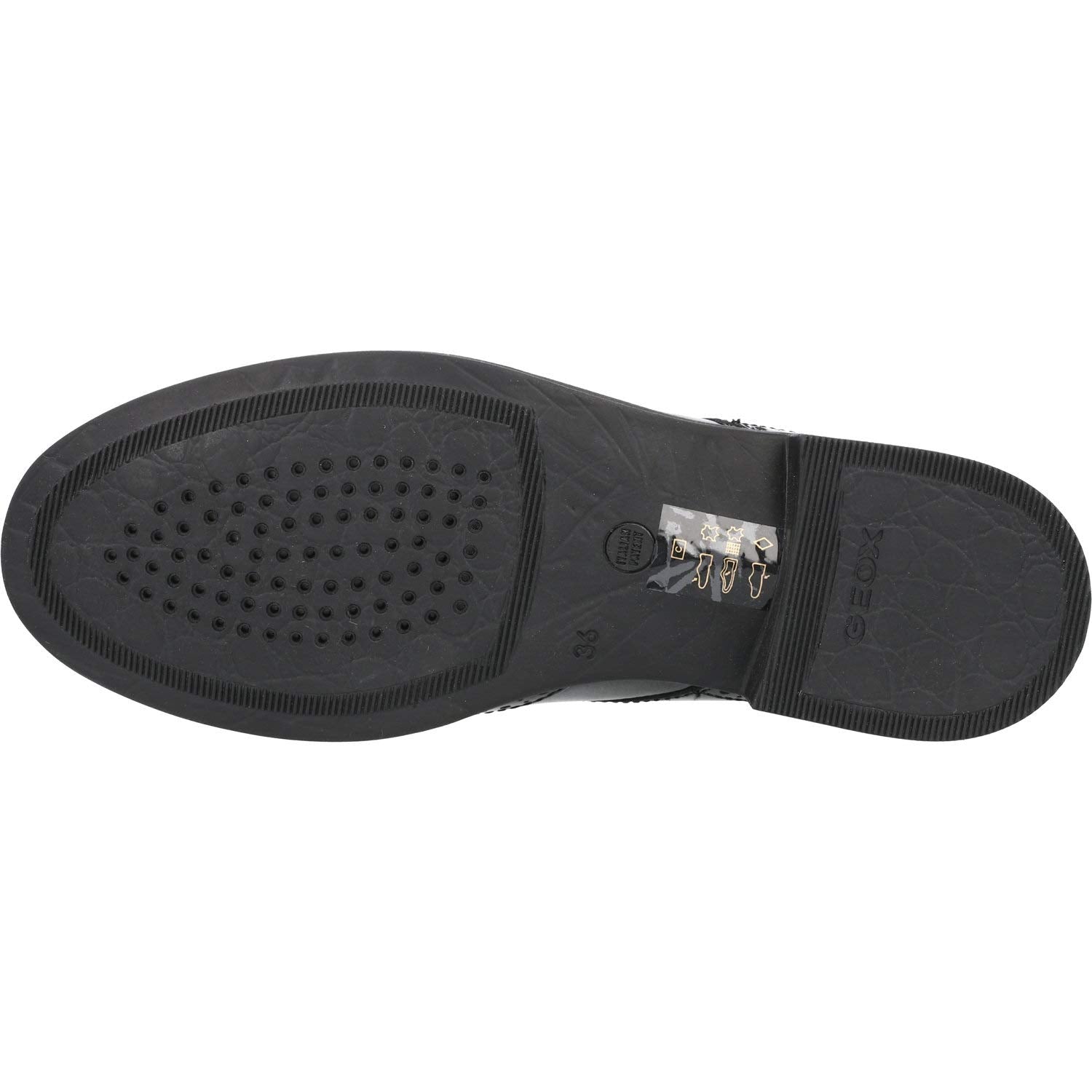 Geox Jr Agata D, Zapatos para Niña, Negro (Black), 33 EU