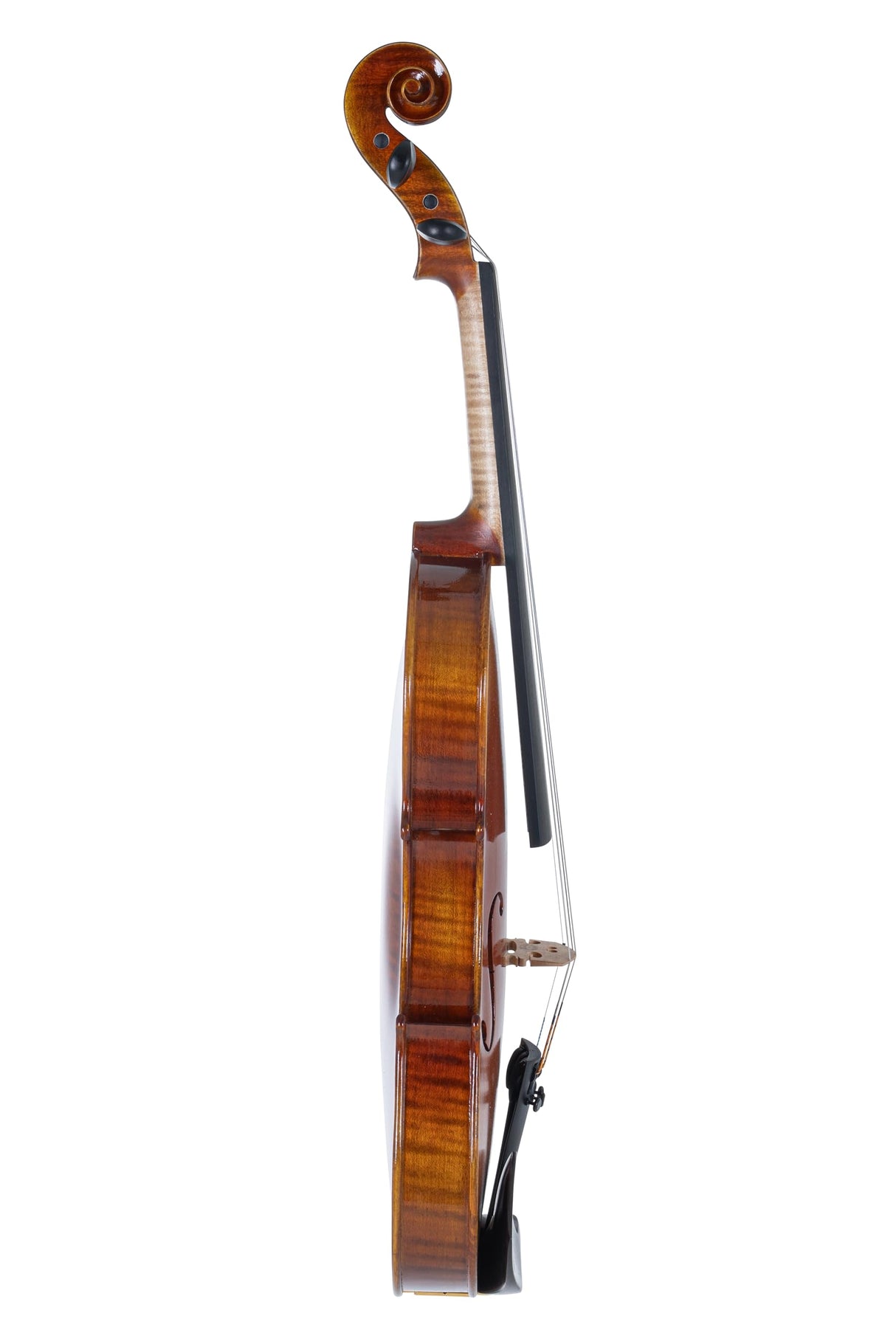 GEWA Maestro 1 VL 3, 1/4 listo para jugar, incluye estuche de violín, arco de carbono y cuerdas Larsen Aurora