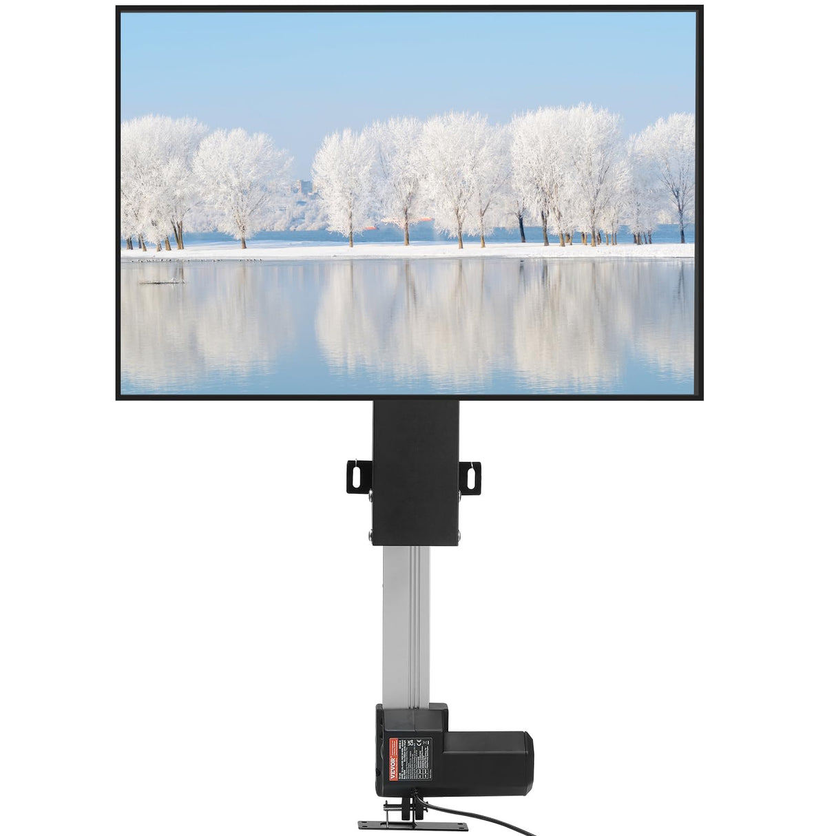 VEVOR Soporte de TV 290 x 107 mm 11,4 x 4,2 pulgadas Soporte de TV Motorizado Aleación de Aluminio Carga 132 libras máx. 28-32 pulgadas de LED/LCD/Plasma/Curva