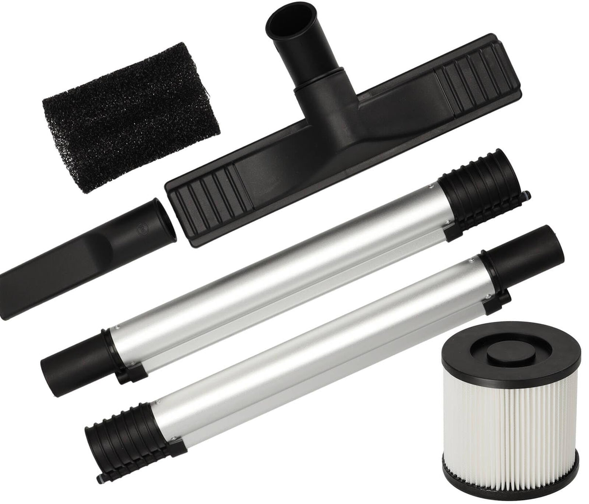 Dedra Aspirador 2 en 1, 1200 W, depósito de 20 l, 1200 W, con Sistema de pulverización y Polvo teledirigido y Cuatro Modos de Funcionamiento, depósito de plástico Resistente, con Interruptor de