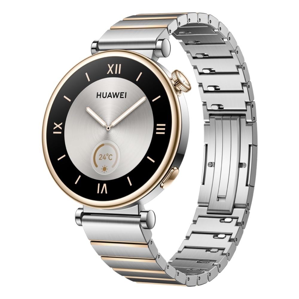 HUAWEI Watch GT 4 41mm Smartwatch, hasta 7 días de batería, iOS & Android, gestión de calorías, Seguimiento Profesional de la Salud, SpO2, monitoreo de la frecuencia cardíaca, versión española, Acero
