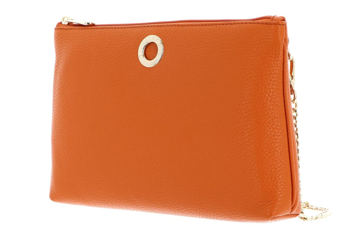 Mandarina Duck Mellow Leather Crossover, Cross para Mujer, Mermelada, Taglia Unica