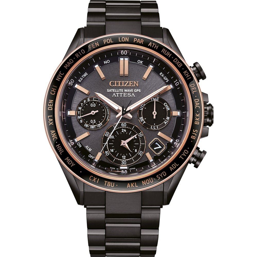 CITIZEN Reloj Cronógrafo para para Hombre de Eco-Drive con Correa en Titanio CC4074-61W