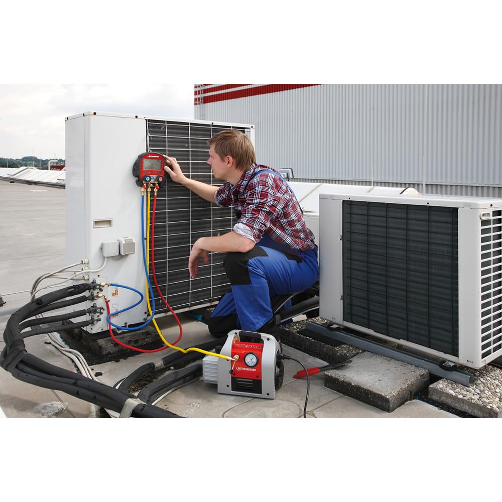Rothenberger 1000001231 1000001231-Roairvac r32 6.0, 230v, 170 l/min, Red