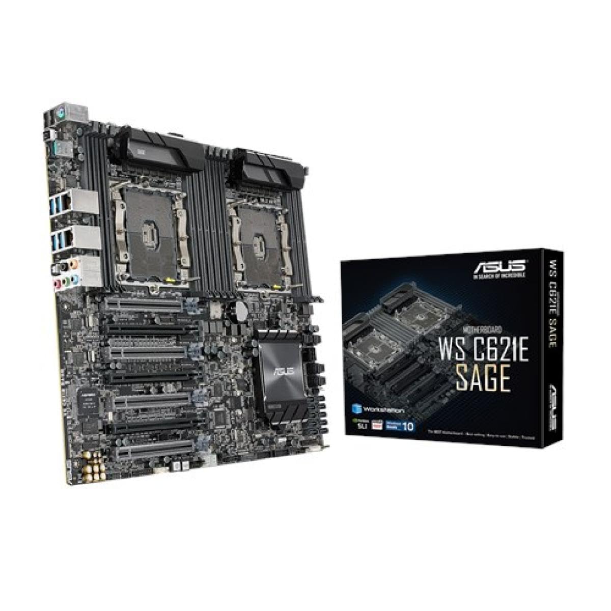 Asus Workstation Board - Placa base Intel C621 con quad-strength graphics y 12 DDR4