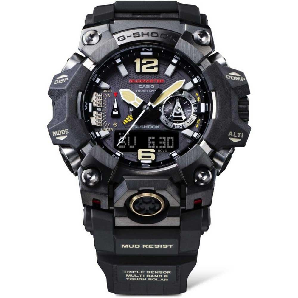 CASIO Reloj Hombres de Cuarzo con Correa en Acero Inoxidable GWG-B1000-1AER