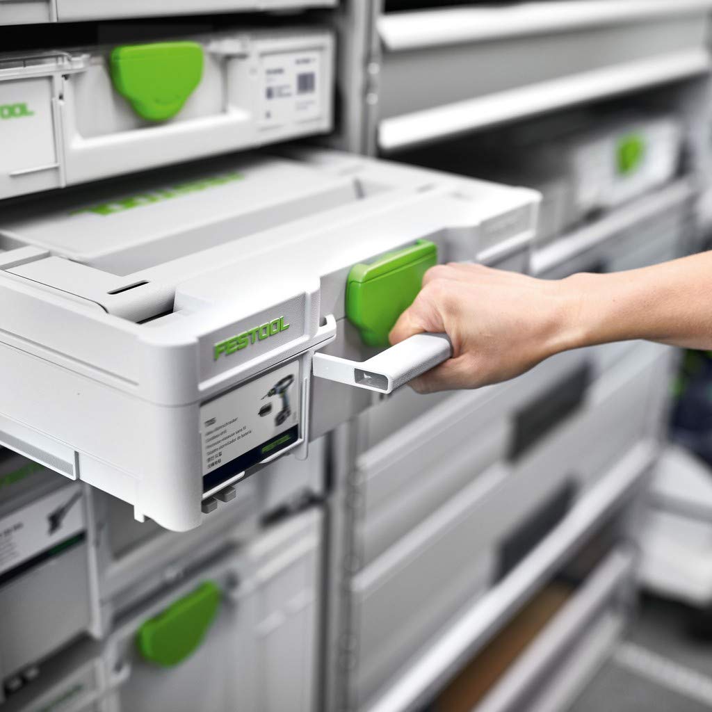 Festool 576460 DRC - Taladro atornillador (18 V, 5,2 y 4 Ah, iones de litio)