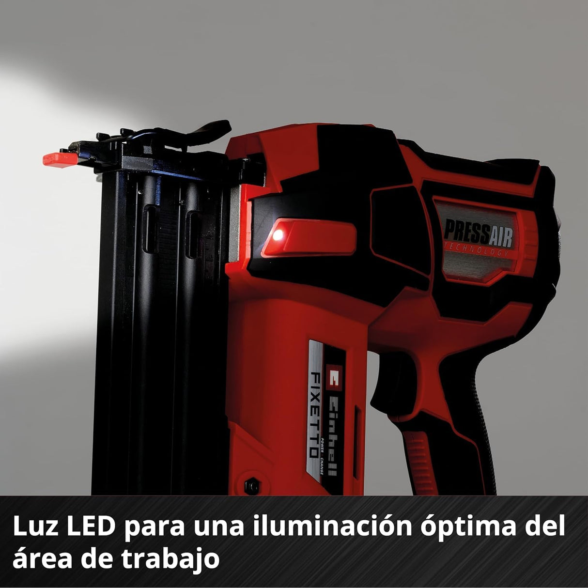 Einhell Profesional Clavadora con baterías FIXETTO 18/50 N Power X-Change (18V, 60 tiro/min, máx. 50 mm de longitud de clavo, tiro individual/en serie, incl. 500 clavos, sin batería)