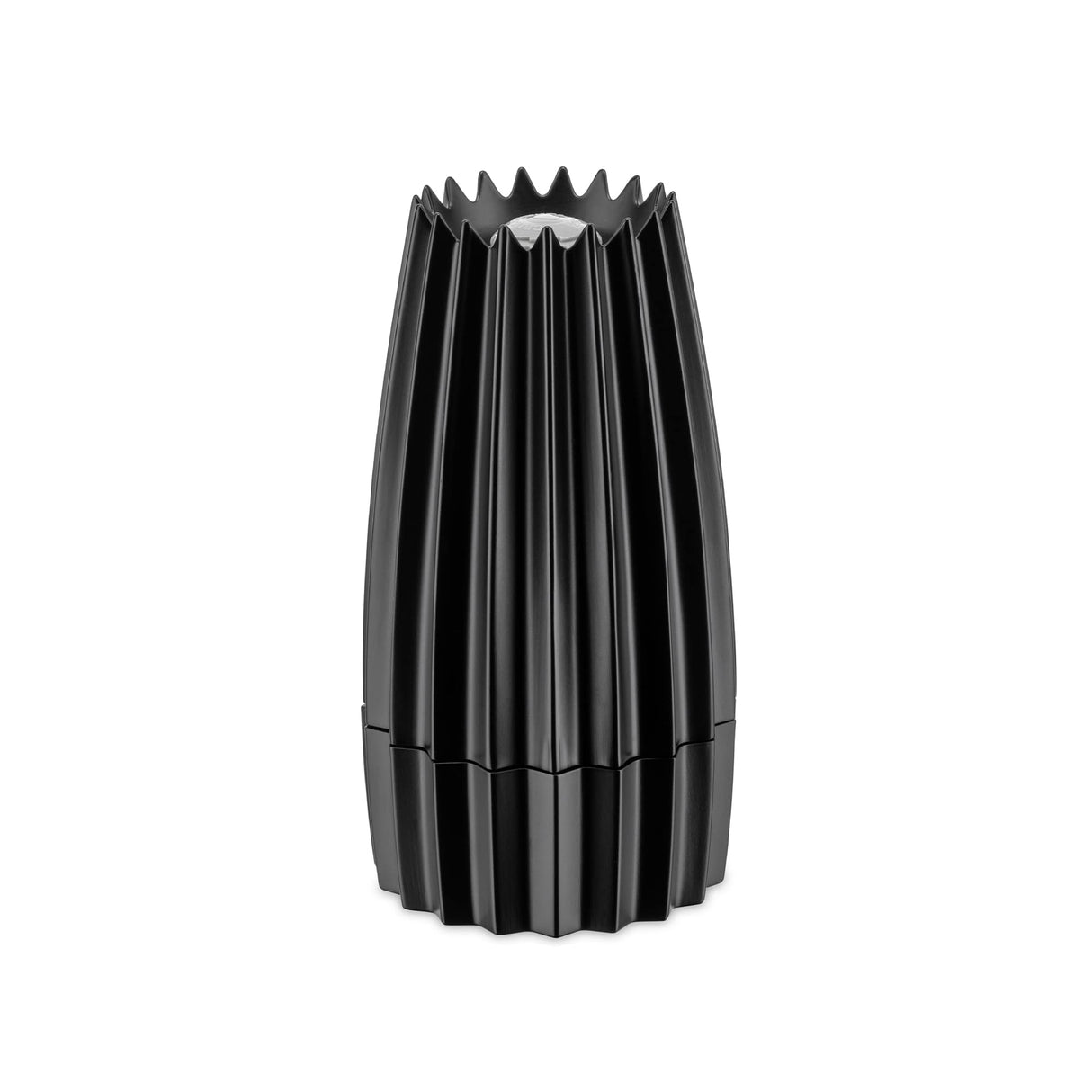 Alessi - Grind WAL03 B - Molinillo de Sal de Diseño en Aluminio Fundido, Negro