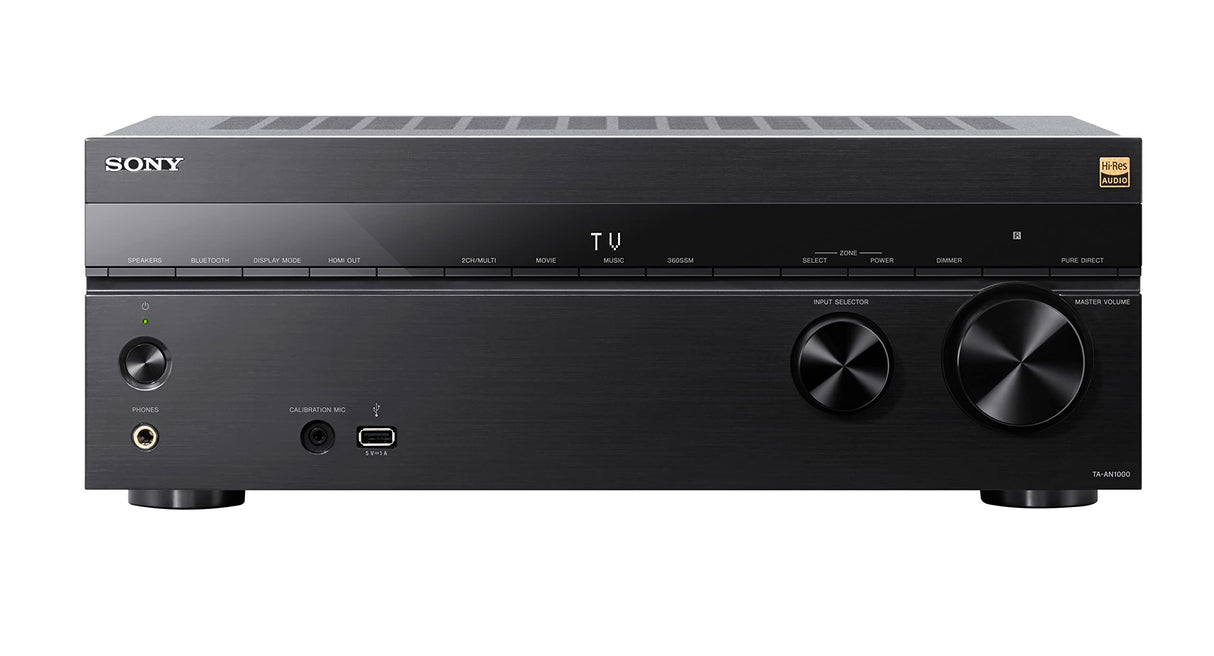 Sony TA-AN1000 Amplificador AV 8K de 7.2 Canales con 360 Sonido Espacial
