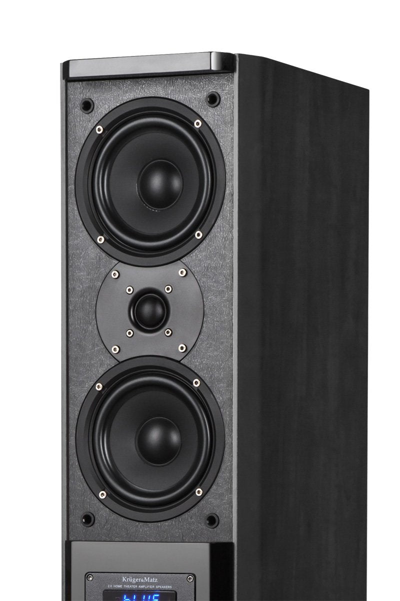 Krüger&Matz KM0512B Passion Set 2.0 - Altavoces Activos (250 W), Color Negro