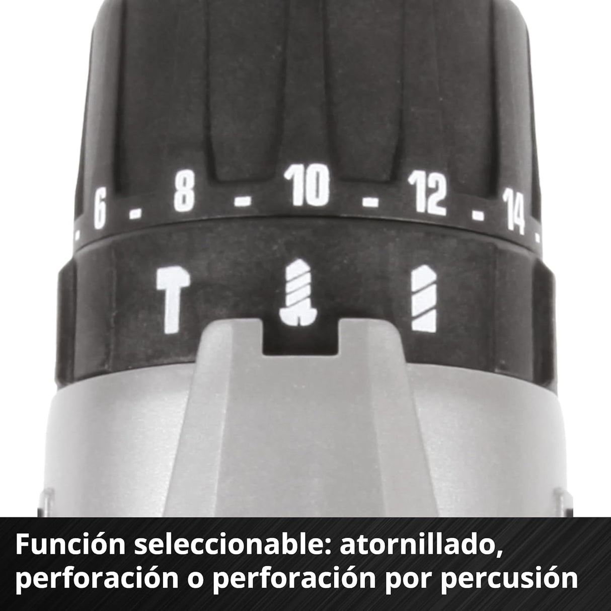 Taladro percutor con batería TE-CD 18/2 Li-i +64 PXC de Einhell (18 V, 44 Nm, engranaje de 2 veloc., incl. 2 baterías 2,0 Ah, cargador rápido, maletín y set de acces. de 64 piezas)