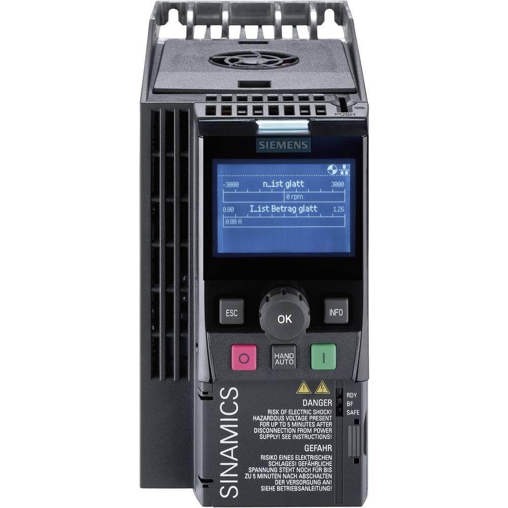 Siemens sinamics-g120c - Convertidor uss/modbusrtu 4,1a filtro 55011