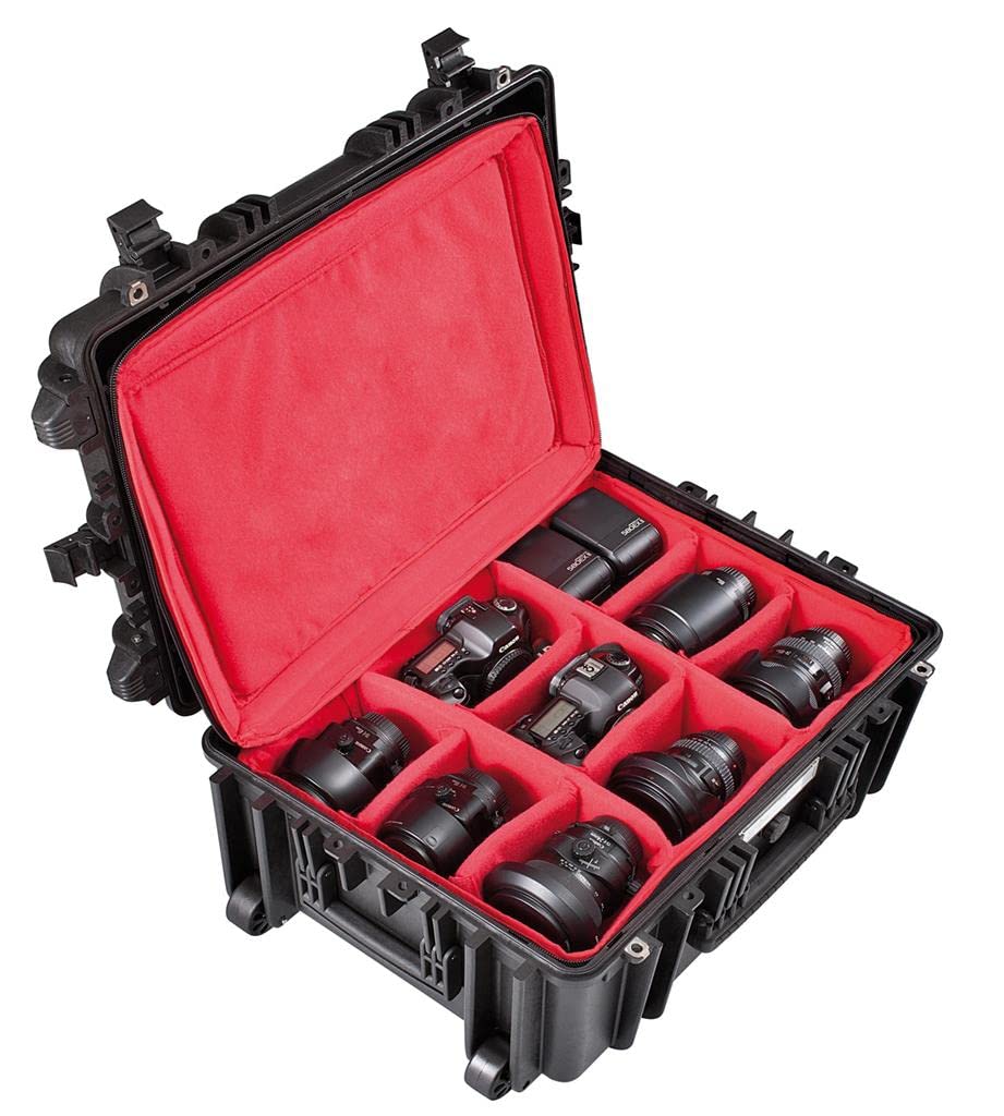 Explorer Cases 5326.BPHB - Maletín con Mochila con separadores para Equipo fotográfico, Multicolor, Clásico