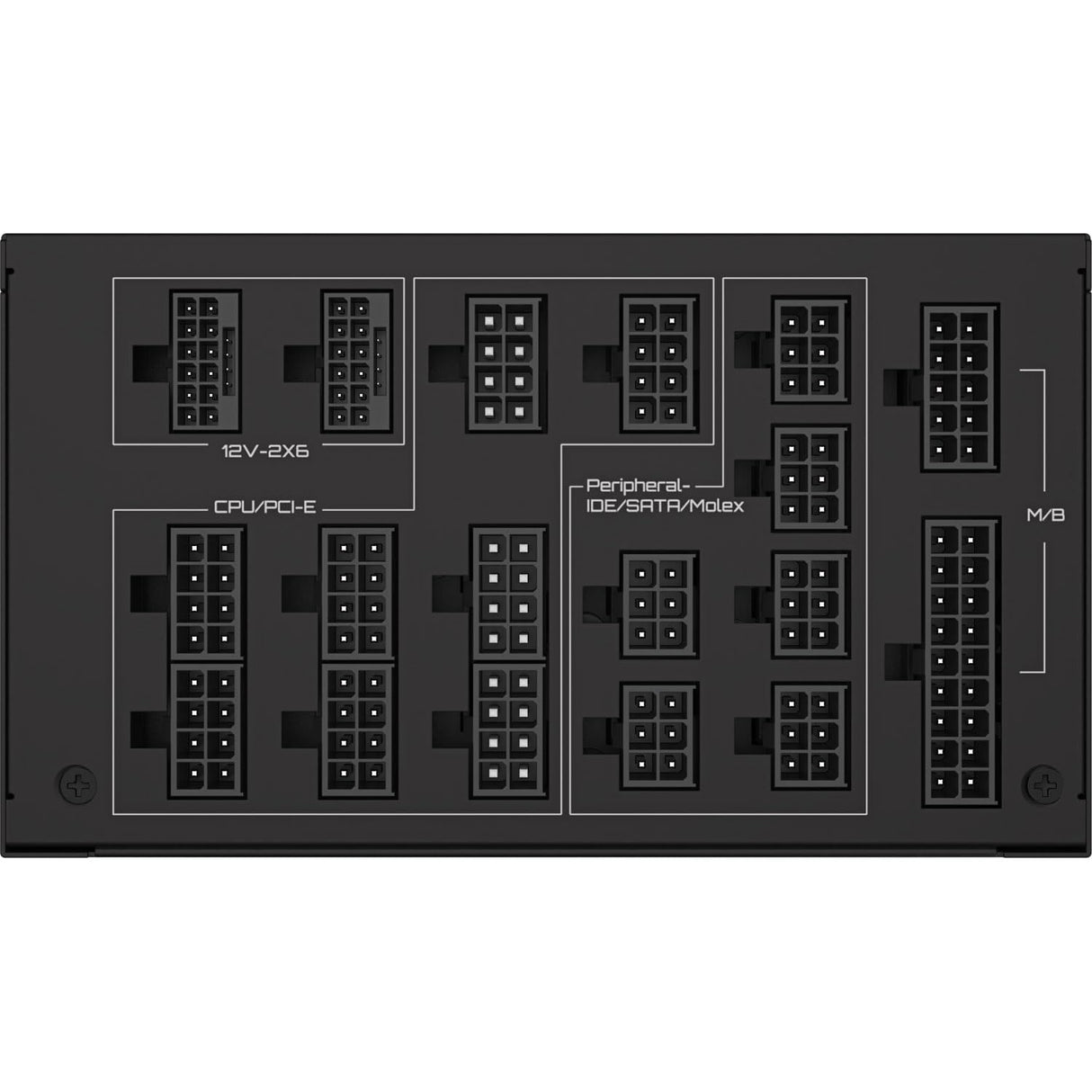GIGABYTE UD1600PM PG5 AI Top Fuente de Alimentación - PCIe 5.0, 80 Plus Platinum, Diseño Totalmente Modular, Ventilador de 120 mm, Compatible con ATX 3.1, Enchufe EU