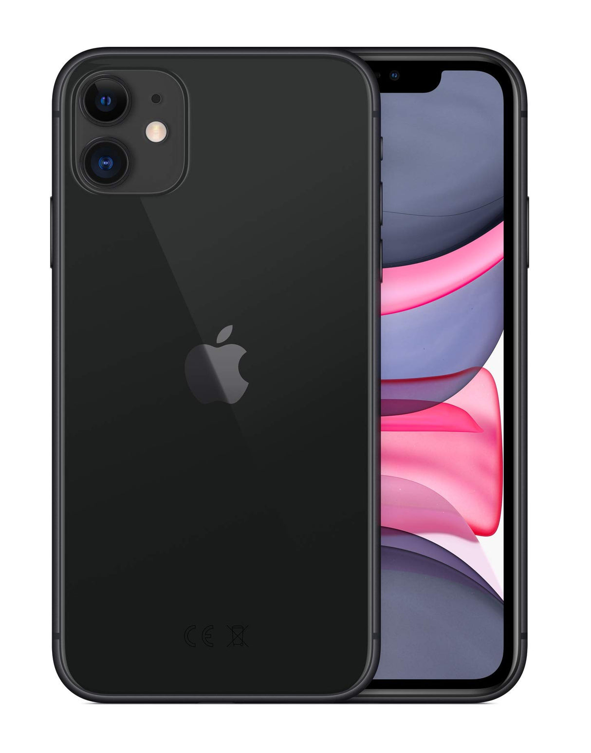 Apple iPhone 11 15,5 cm (6.1") 128 GB SIM Doble 4G Negro iOS 14 iPhone 11, 15,5 cm (6.1"), 1792 x 828 Pixeles, 128 GB, 12 MP, iOS 14, Negro