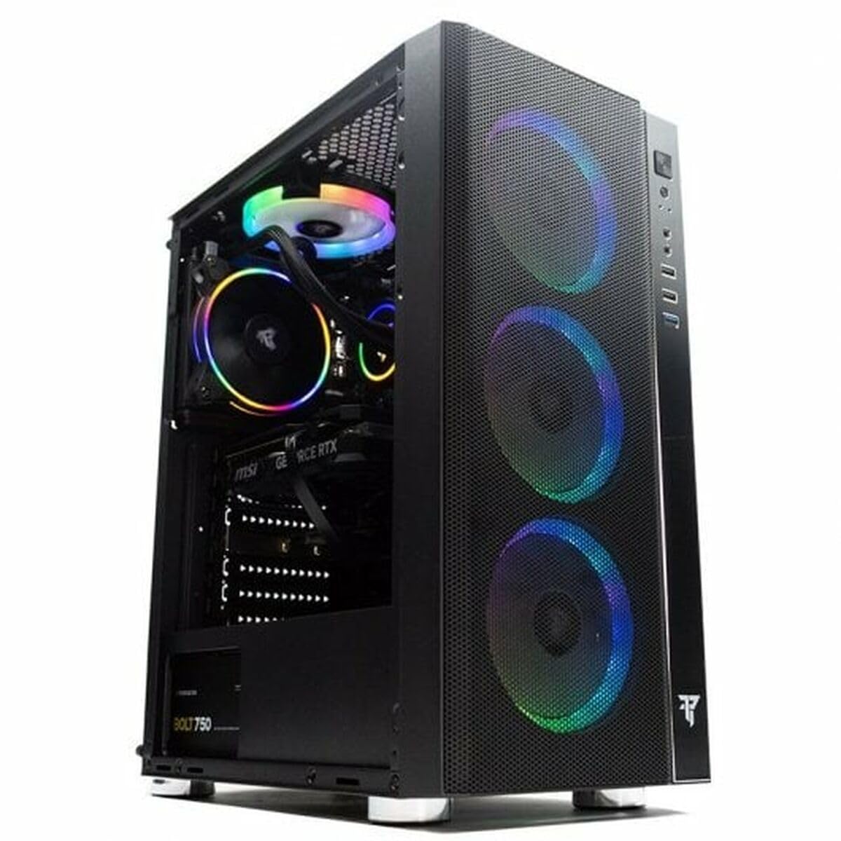 PcCom PC de Sobremesa Ready i5-13400F 500 GB SSD GeForce RTX 3060