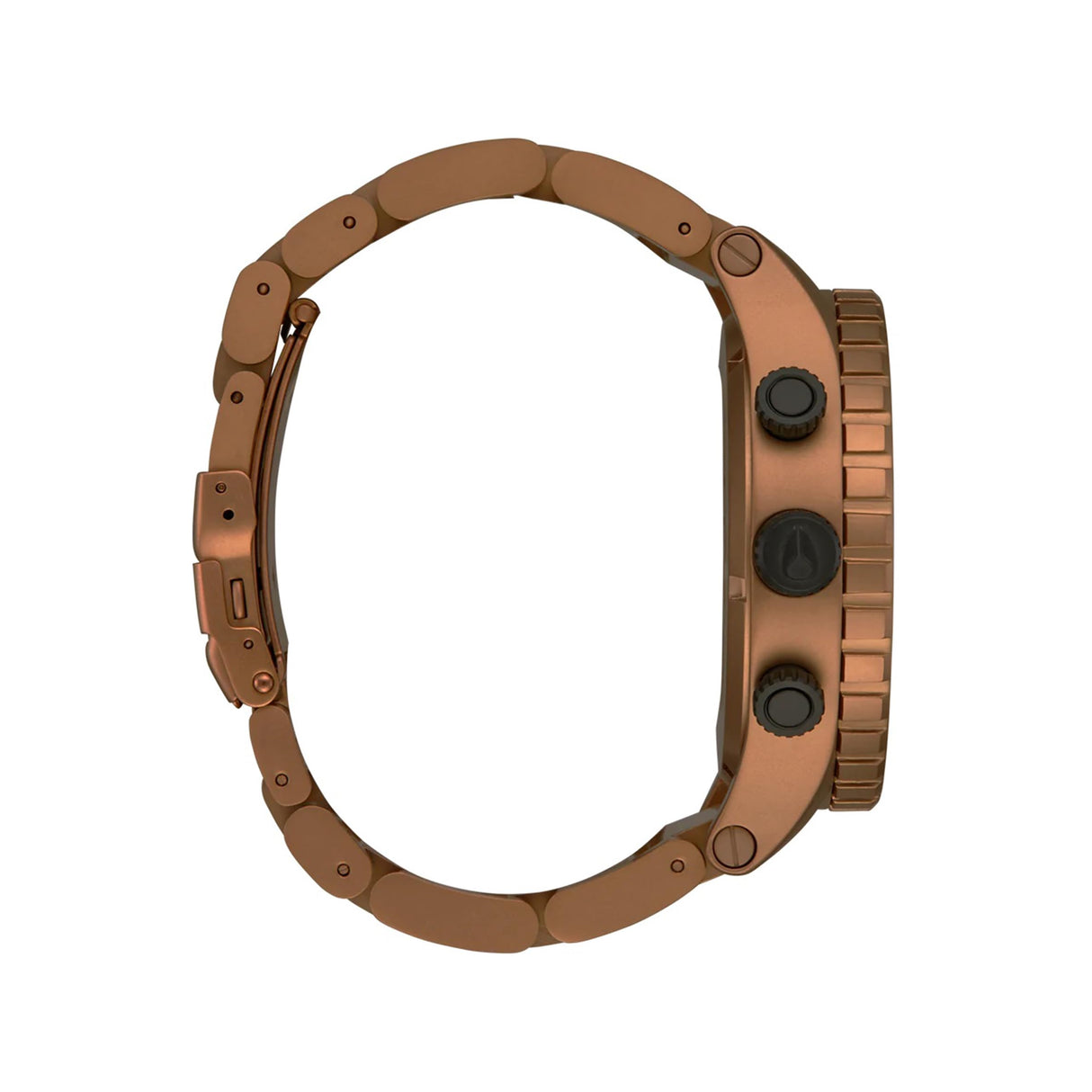 Nixon Reloj Analógico para Hombre de Cuarzo japonés con Correa en Acero Inoxidable A1389-5145-00