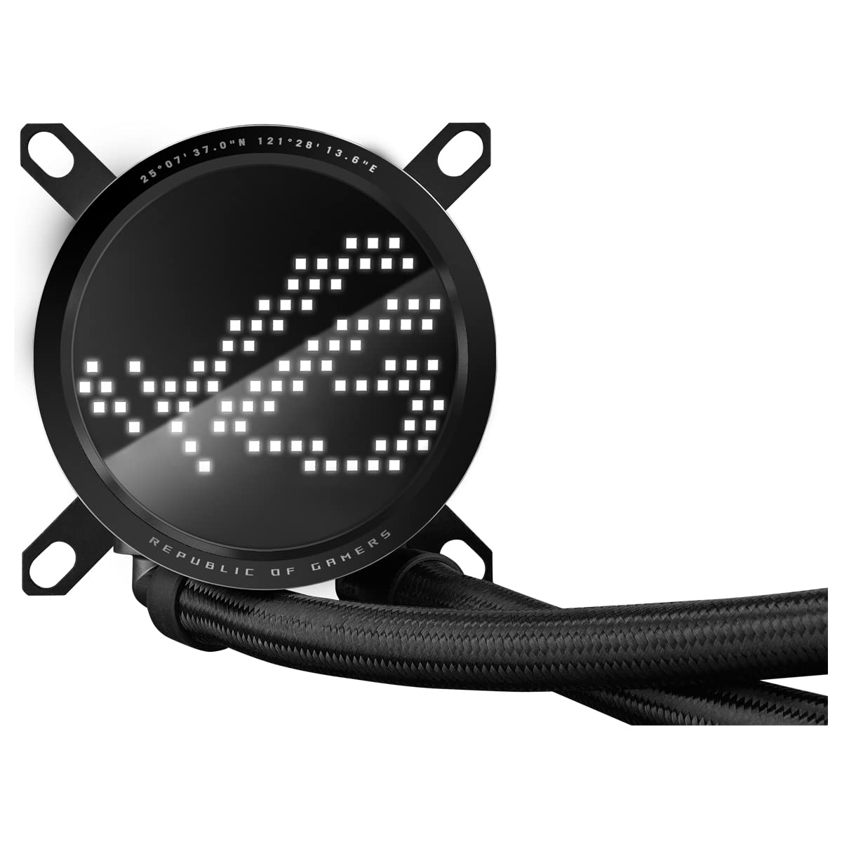 Asus ROG Ryuo III 360 ARGB Cooler CPU Todo en Uno, Radiador de 400 mm, Asetek 8th Gen, 3 Ranuras para Ventiladores de 120 mm, LED Anime Matrix, Intel LGA 1700, 115x, 1200 y AMD AM4, AM5