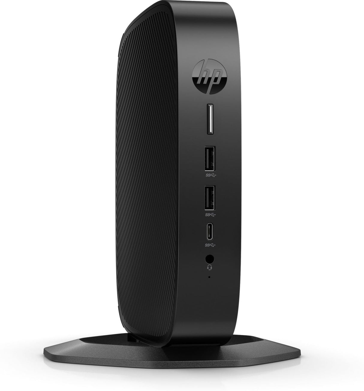 HP Elite t655 – Thin Client – SFF – 1 Ryzen Embedded R2314 / 2.1 GHz – RAM 4 GB – Flash 32 GB – eMMC – Radeon Graphics – 1 GbE, Bluetooth 5.2 – WiFi 6E – Erizo – Negro