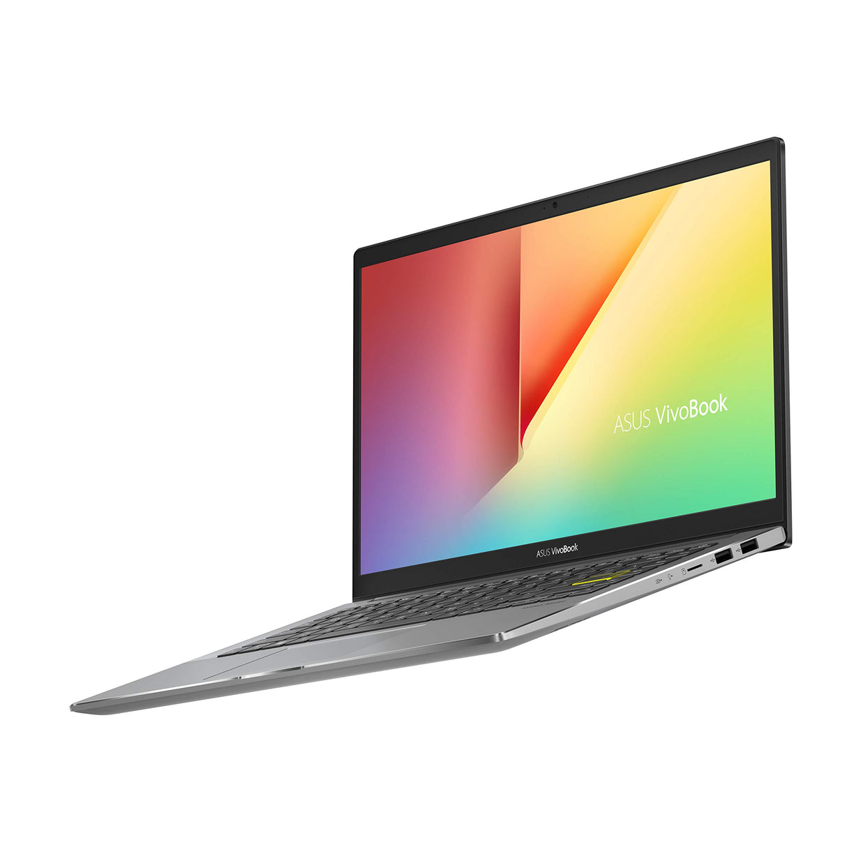 ASUS VivoBook S14 S433EA-EB023 - Ordenador portátil 14" Full HD (Intel Core i5-1135G7, 8GB RAM, 512GB SSD, Intel Iris Xe Graphics, Sin Sistema Operativo) Negro Indie - Teclado QWERTY español