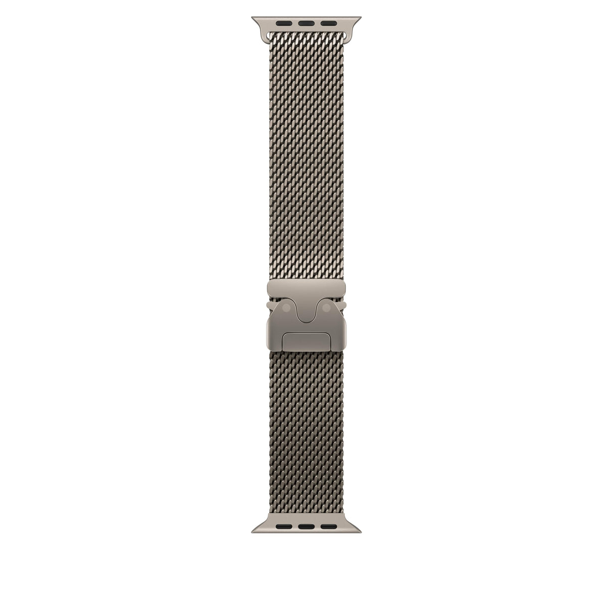Apple Watch Band - Pulsera Milanese Loop - 49 mm - Natural - Talla L