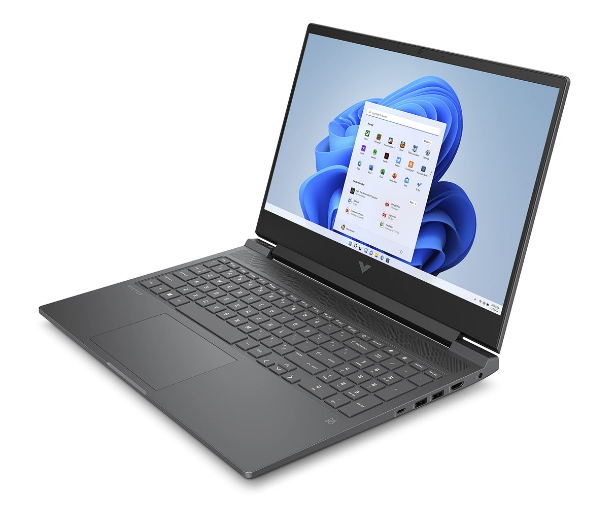 Victus HP 16-r0000sf PC Portable Gaming 16,1" FHD IPS (Intel Core i7-13700H, RAM 16 GB, SSD 512 GB, NVIDIA GeForce RTX 4070 8GB, AZERTY, Windows 11) Plata Mica