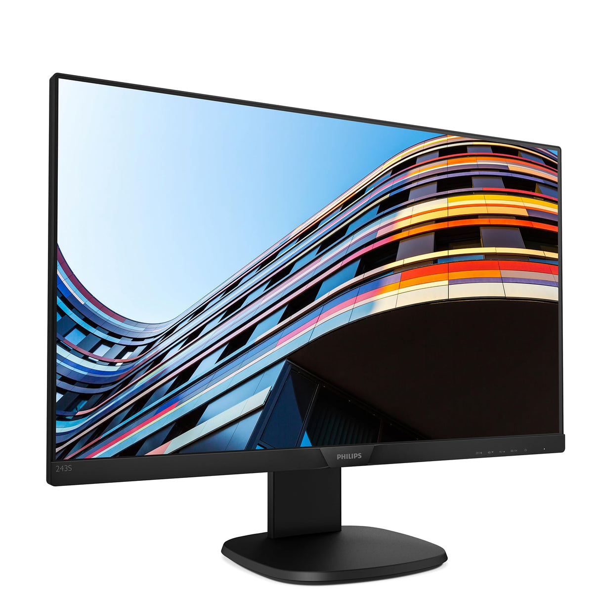 Philips Monitors Philips Monitores 243S7EHMB/00 - Monitor de 23.8 Pulgadas (resolución 1920 x 1080 Pixels, tecnología WLED, Contraste 1000:1, 5 ms, HDMI), Color Negro