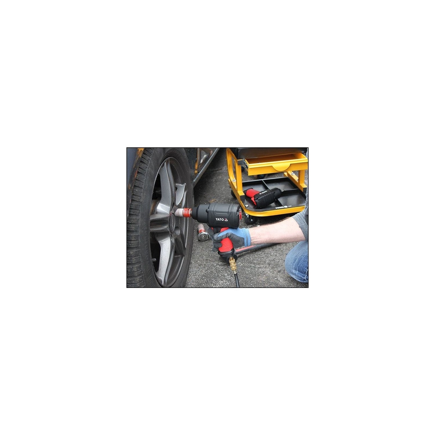 YATO YT-09540 - doble llave de impacto del martillo 1/2 '' 1150nm