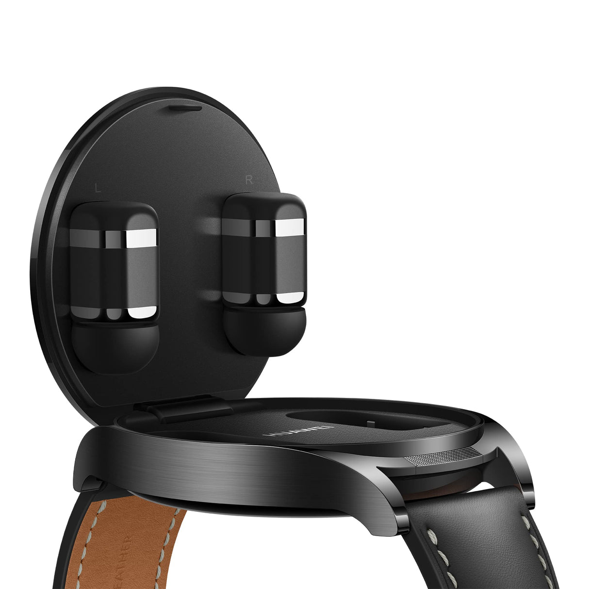 HUAWEI Watch Buds - Reloj Inteligente, Auriculares y Reloj Inteligente en uno, cancelación de Ruido AI e IA para Llamadas, Compatible con Android e iOS, versión Internacional de Modelo Global de la