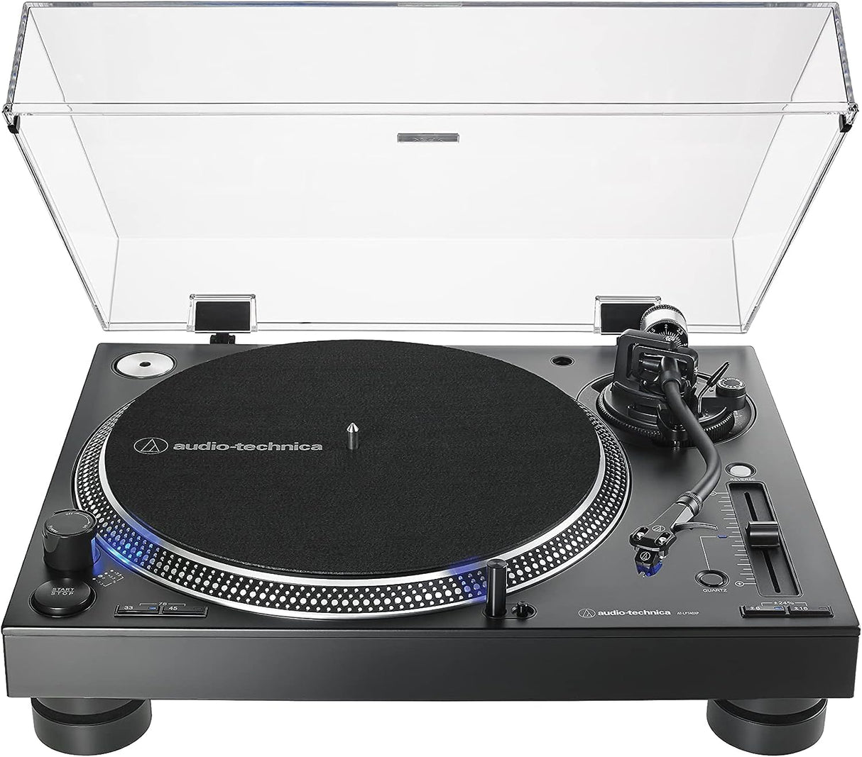 Audio-Technica LP140XPBKEUK Giradiscos Manual Profesional de Tracción Directa Negro